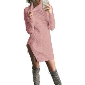 Pink Long Sleeve Dress
